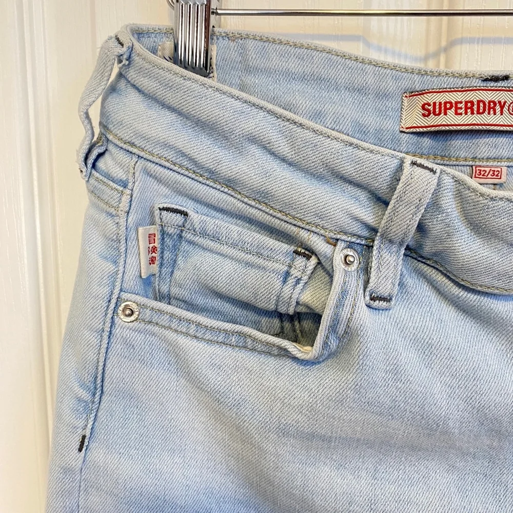 Superdry Light Blue Skinny Jeans - Picture 5 of 15